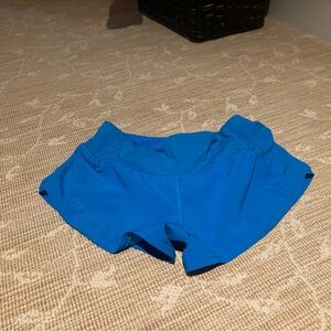 Vibrant Blue lululemon speed up 2.5 Athletic Shorts